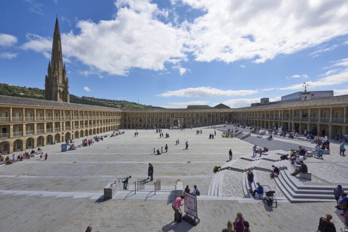 The Piece Hall is crowned Yorkshire’s most iconic building